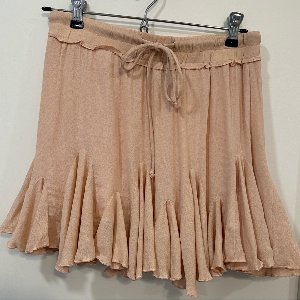 Light Pink VICI Ruffle Skirt
